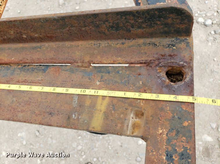 image for item IP9298 2004 Shop built  oilfield trailer