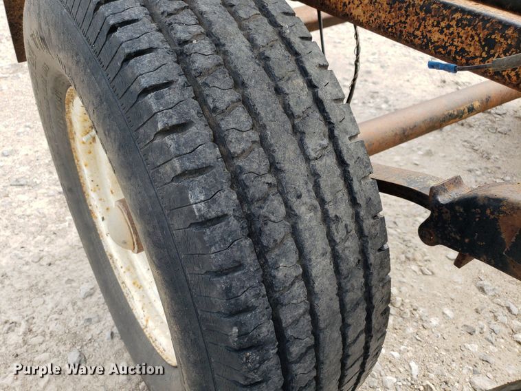 image for item IP9298 2004 Shop built  oilfield trailer