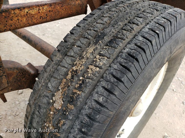 image for item IP9298 2004 Shop built  oilfield trailer