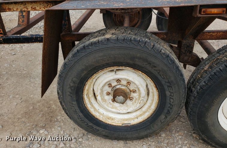 image for item IP9298 2004 Shop built  oilfield trailer