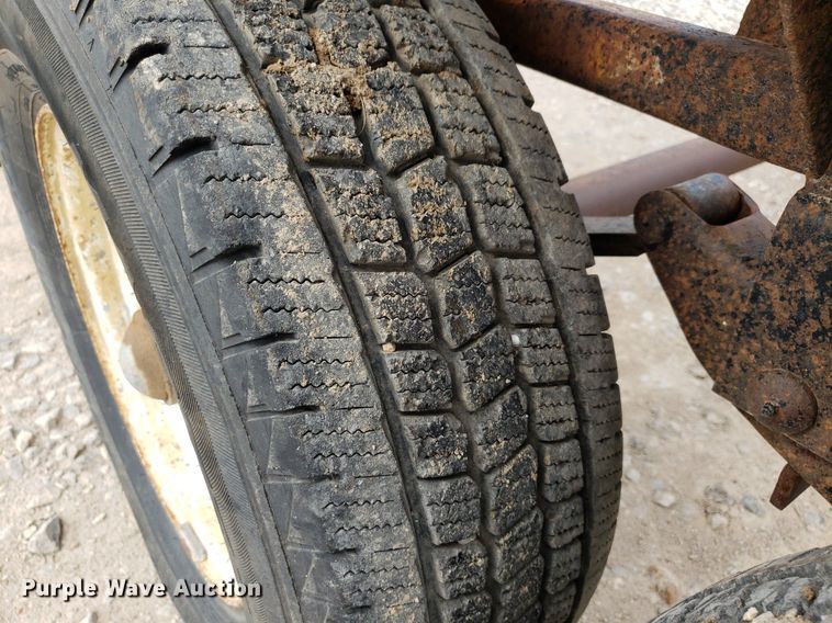 image for item IP9298 2004 Shop built  oilfield trailer