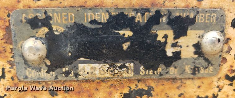 image for item IP9298 2004 Shop built  oilfield trailer