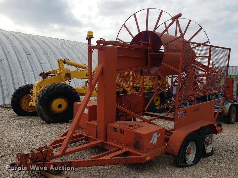 image for item IP9300 Stewart and Stevenson CE93  reel trailer