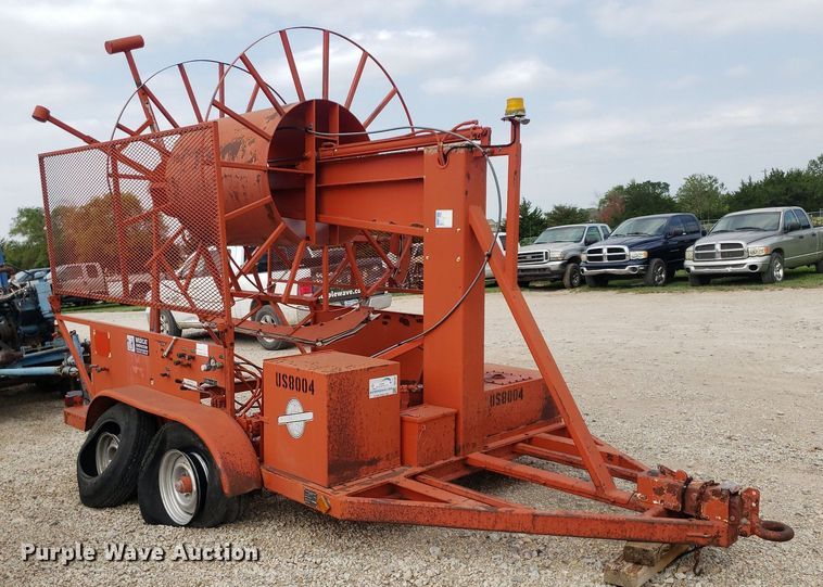 image for item IP9300 Stewart and Stevenson CE93  reel trailer