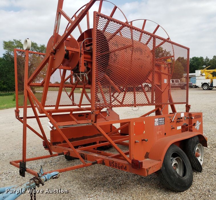 image for item IP9300 Stewart and Stevenson CE93  reel trailer