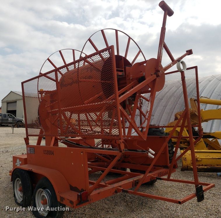 image for item IP9300 Stewart and Stevenson CE93  reel trailer