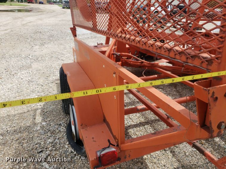 image for item IP9300 Stewart and Stevenson CE93  reel trailer