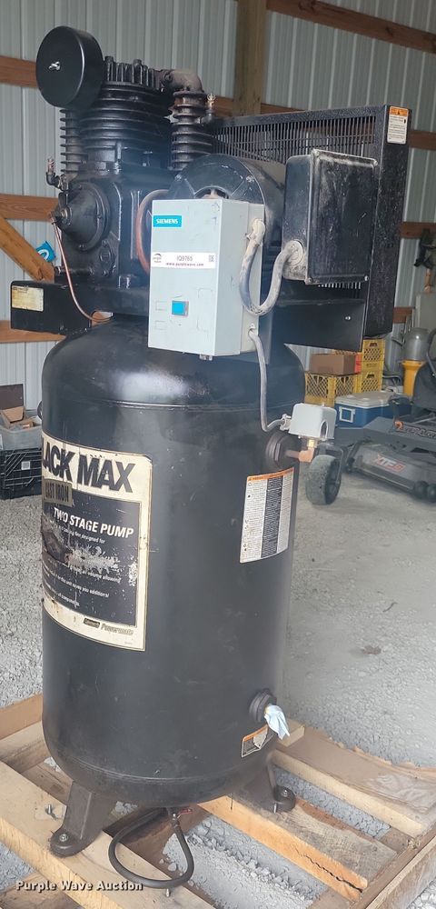 image for item IQ9765 Coleman Powermate Black Max  air compressor