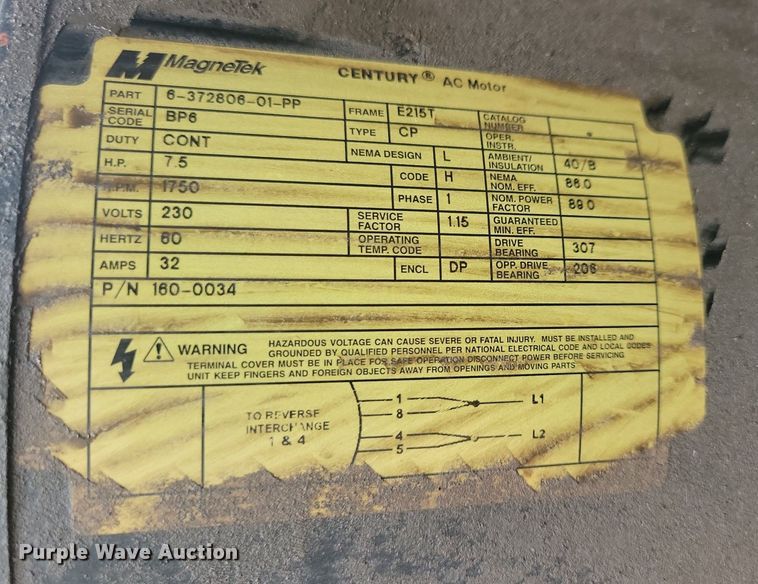 image for item IQ9765 Coleman Powermate Black Max  air compressor