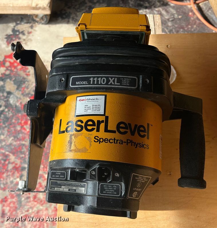 image for item IR9254 1994 Spectra-Physics Laserplane 1110XL  laser level