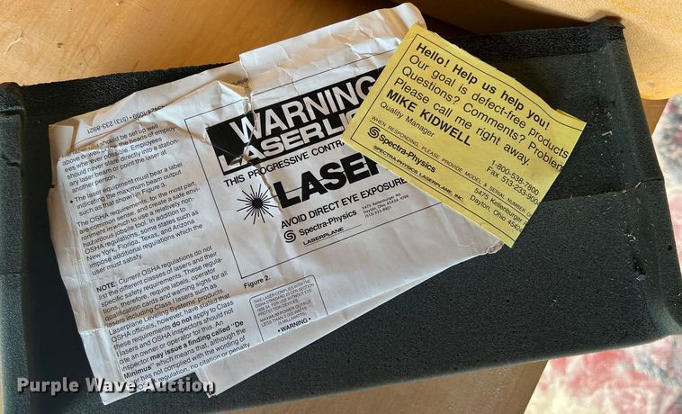 image for item IR9254 1994 Spectra-Physics Laserplane 1110XL  laser level