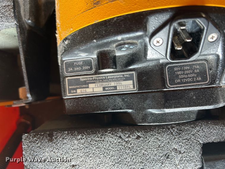 image for item IR9254 1994 Spectra-Physics Laserplane 1110XL  laser level
