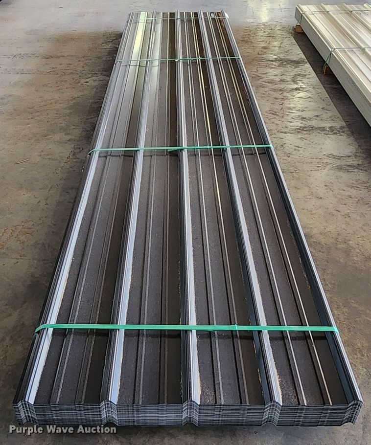 image for item KC9659 (132) sheets of Doerkson Metal Components metal siding/roofing