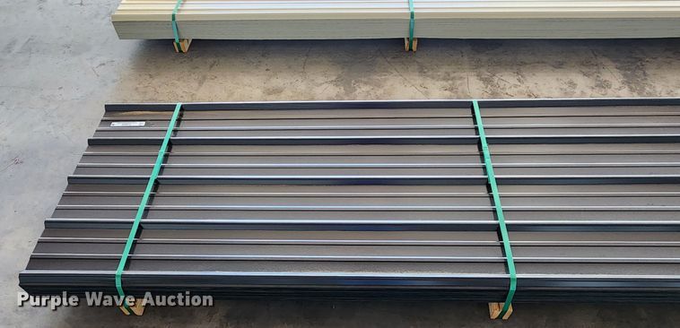 image for item KC9659 (132) sheets of Doerkson Metal Components metal siding/roofing