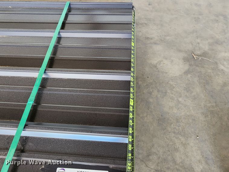 image for item KC9659 (132) sheets of Doerkson Metal Components metal siding/roofing