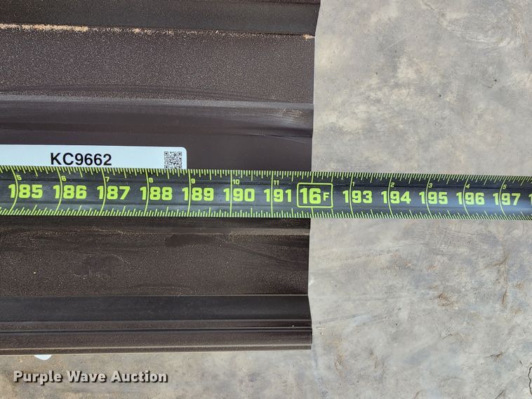 image for item KC9662 (100) sheets of Doerkson Metal Components metal siding/roofing