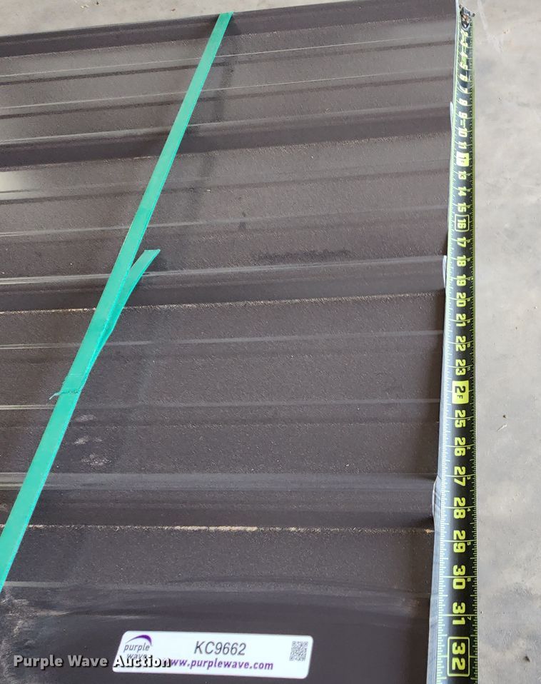 image for item KC9662 (100) sheets of Doerkson Metal Components metal siding/roofing