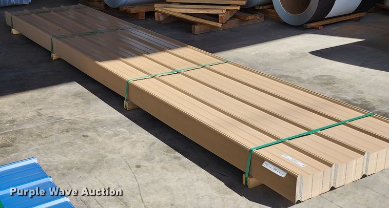 image for item KC9663 (173) sheets of Doerkson Metal Components metal siding/roofing