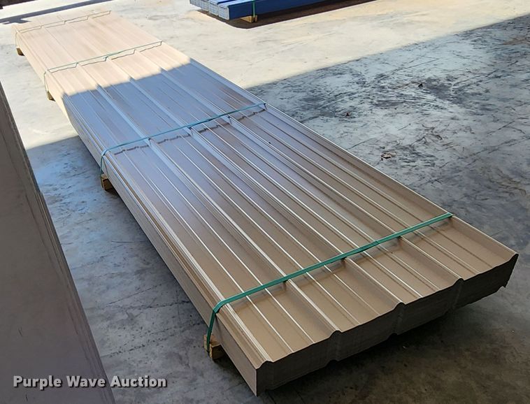 image for item KC9663 (173) sheets of Doerkson Metal Components metal siding/roofing