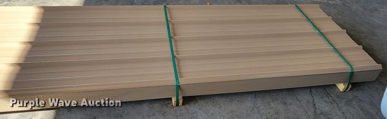 image for item KC9663 (173) sheets of Doerkson Metal Components metal siding/roofing