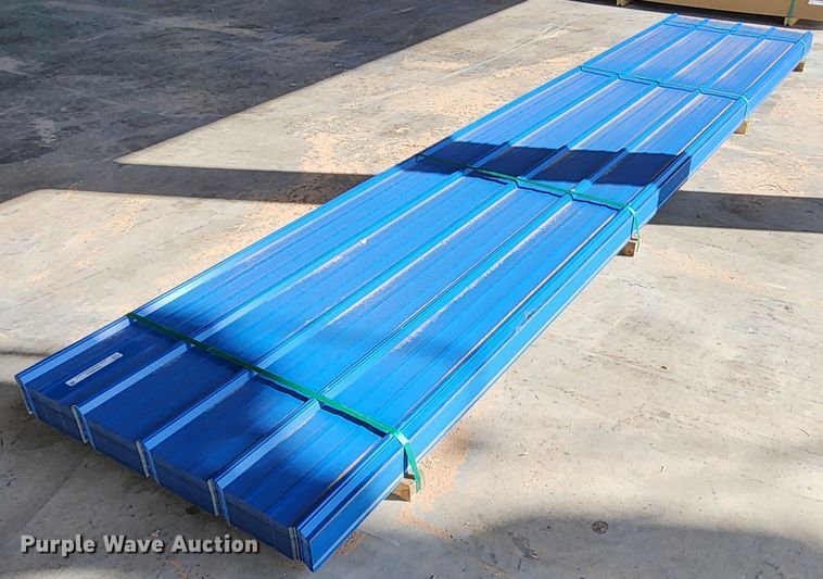 image for item KC9664 (164) sheets of Doerkson Metal Components metal siding/roofing