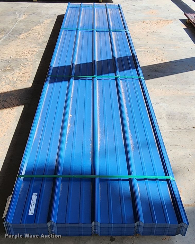 image for item KC9664 (164) sheets of Doerkson Metal Components metal siding/roofing