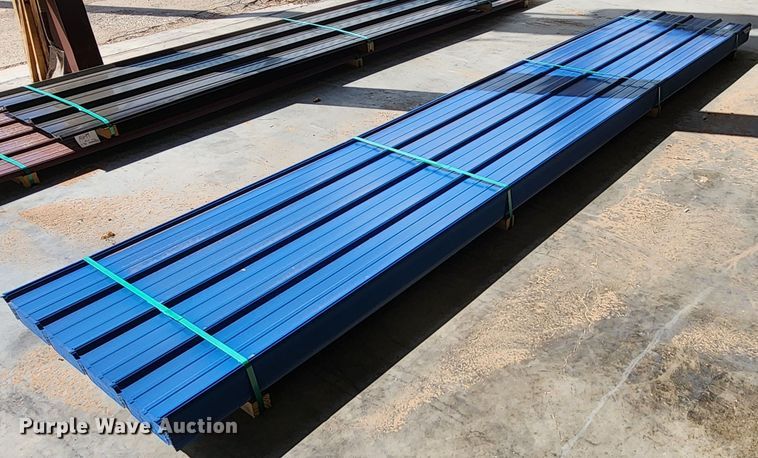 image for item KC9664 (164) sheets of Doerkson Metal Components metal siding/roofing