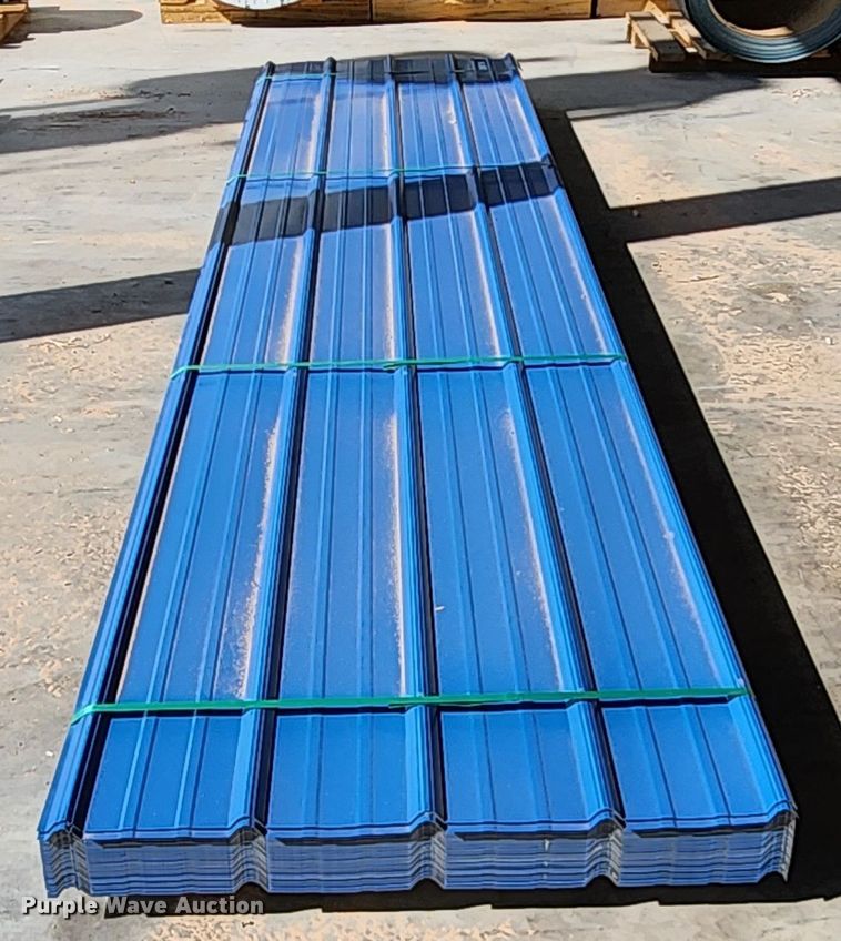 image for item KC9664 (164) sheets of Doerkson Metal Components metal siding/roofing