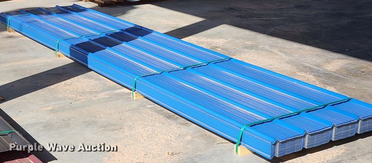 image for item KC9664 (164) sheets of Doerkson Metal Components metal siding/roofing