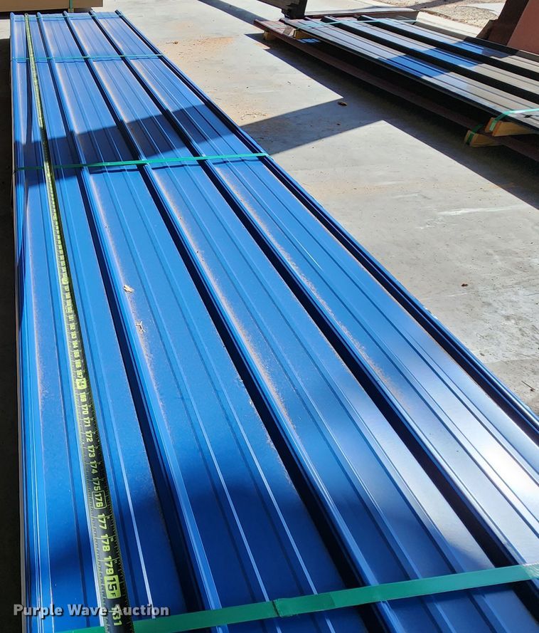 image for item KC9664 (164) sheets of Doerkson Metal Components metal siding/roofing