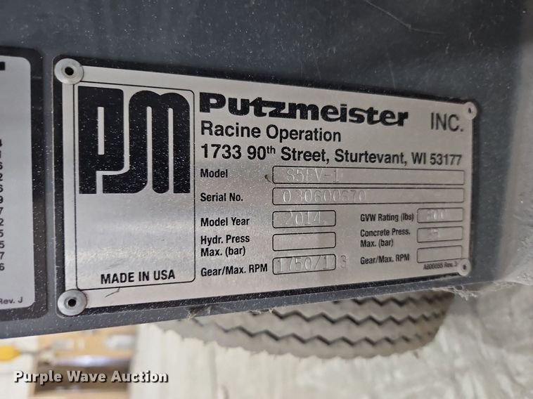 image for item LM9075 Putzmeister S5EV-1  rotar stator pump