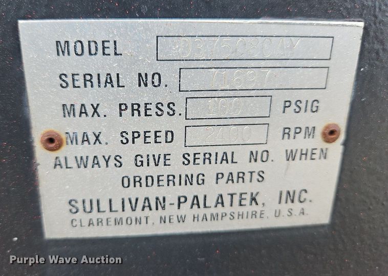 image for item LM9076 (2) air compressors