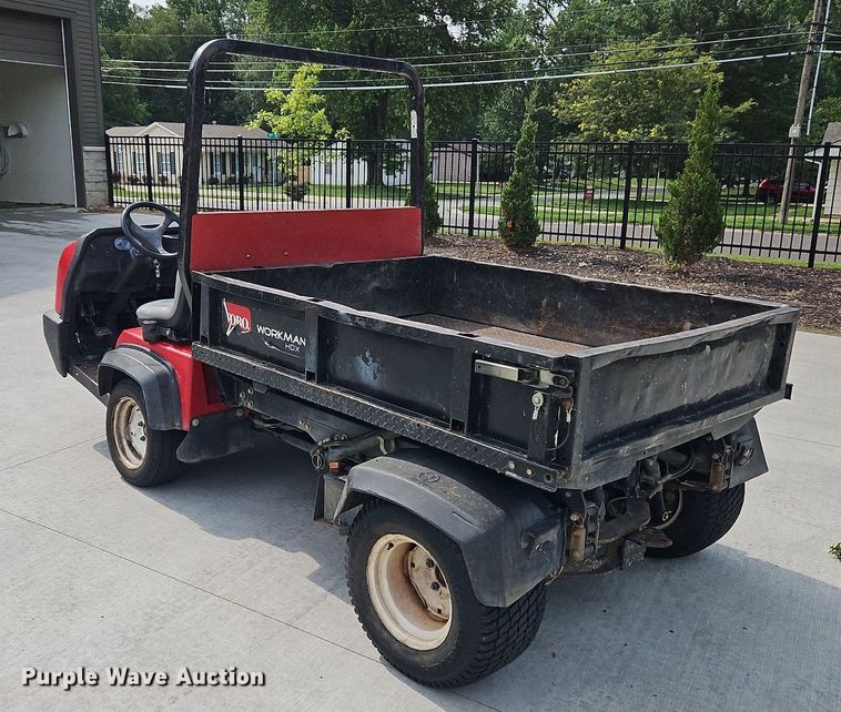 image for item LM9081 2010 Toro Workman HDX  utility vehicle