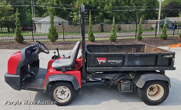 image for item LM9081 2010 Toro Workman HDX  utility vehicle