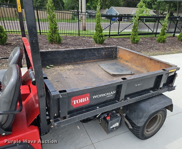 image for item LM9082 Toro Workman HDX  utility vehicle