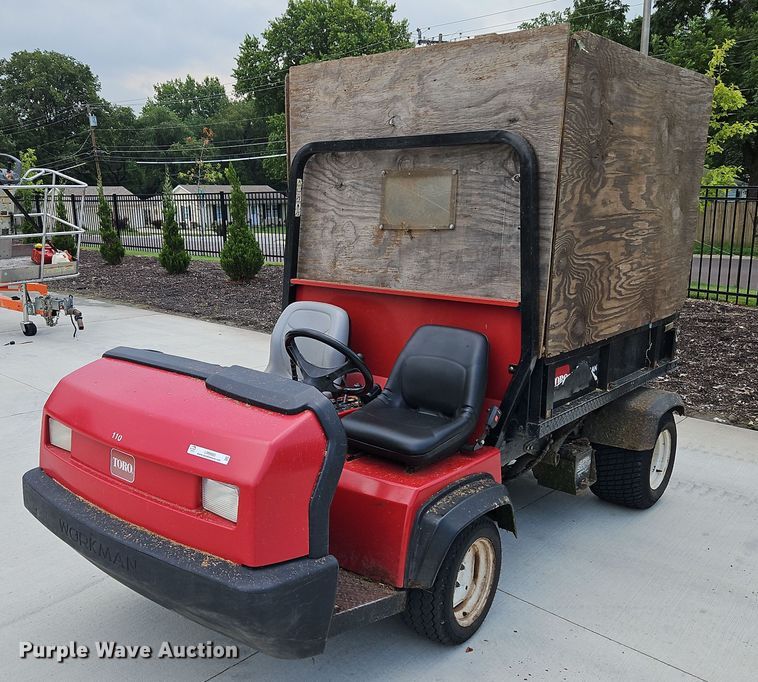 image for item LM9083 2010 Toro Workman HDX  utility vehicle