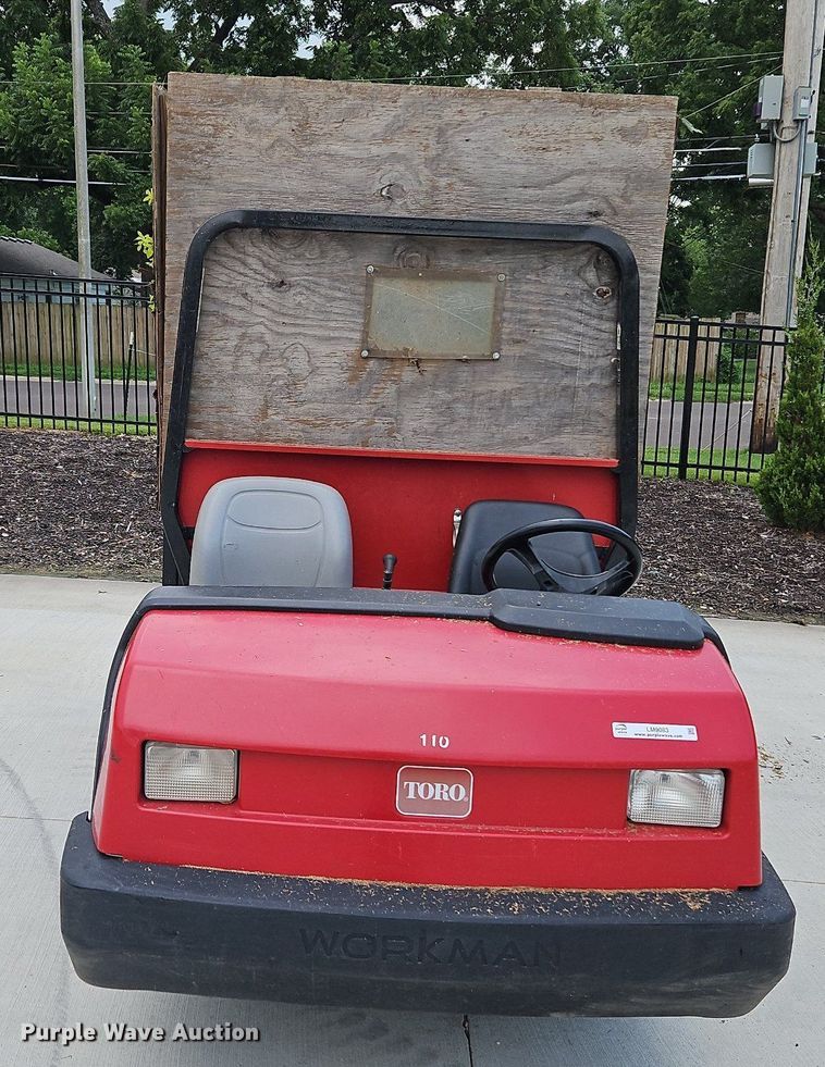 image for item LM9083 2010 Toro Workman HDX  utility vehicle