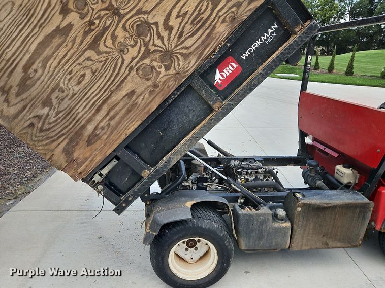 image for item LM9083 2010 Toro Workman HDX  utility vehicle
