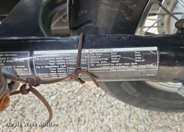 image for item LM9085 2004 Honda VT750  motorcycle