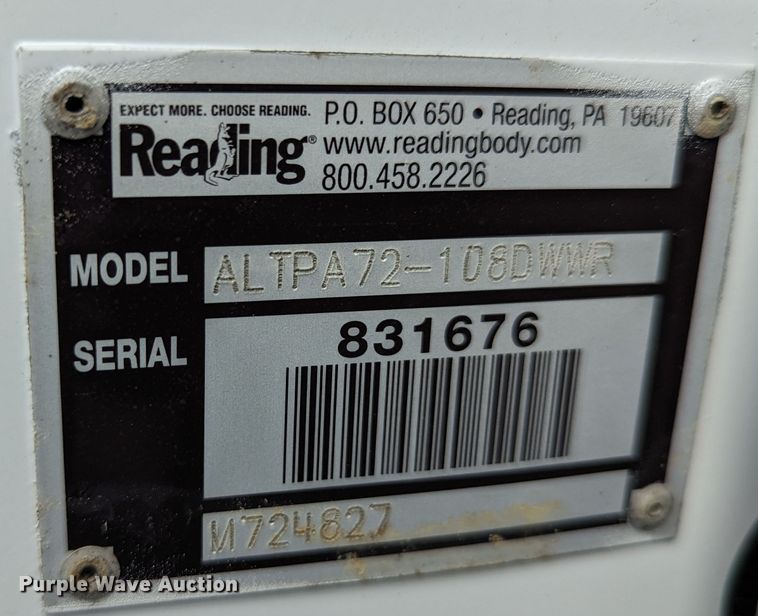 image for item LM9887 2015 Ford F550  Crew Cab utility / service truck