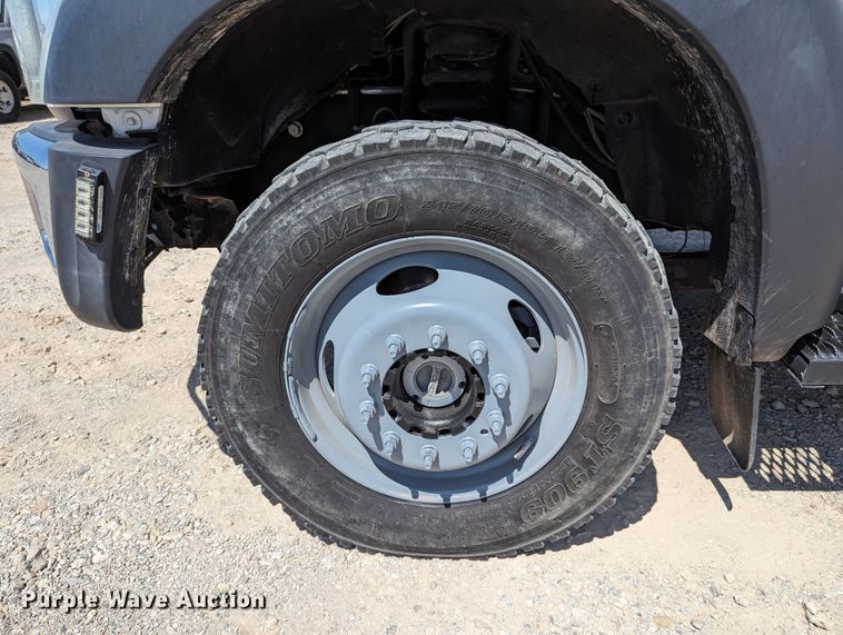 image for item LM9887 2015 Ford F550  Crew Cab utility / service truck