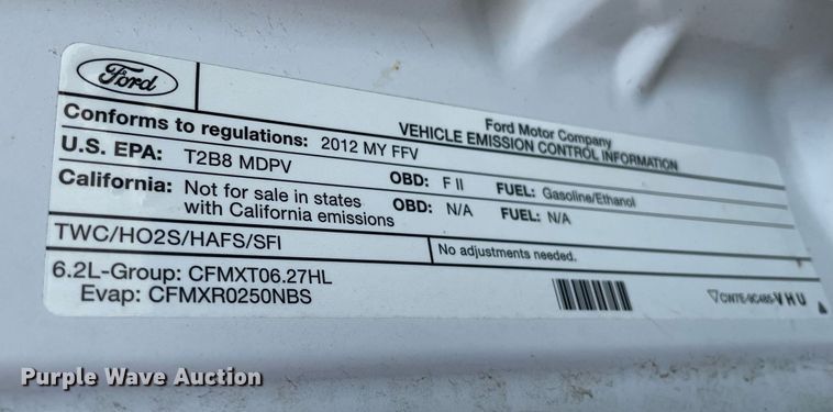 image for item LS9348 2012 Ford F250 Super Duty  pickup truck