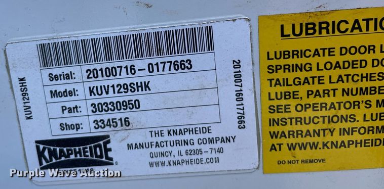 image for item LS9355 2010 Ford E350 Super Duty  utility van