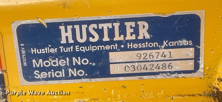 image for item LS9431 Hustler Super Z  ZTR lawn mower