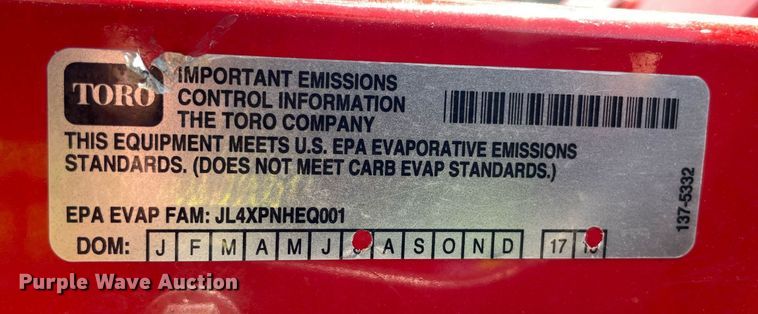 image for item LS9533 Toro Titan HD  ZTR lawn mower