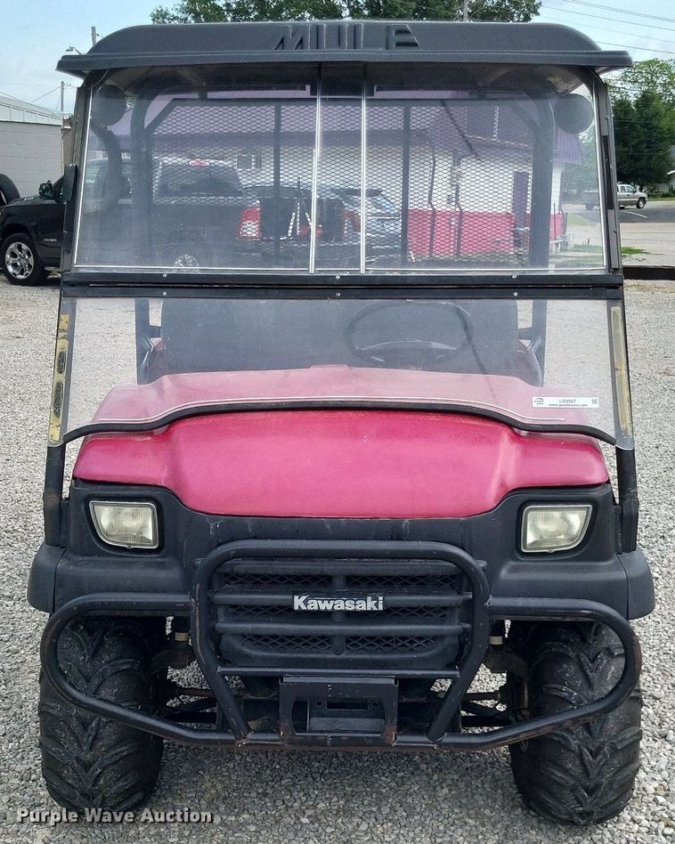 image for item LS9587 2004 Kawasaki Mule KAF620E  utility vehicle