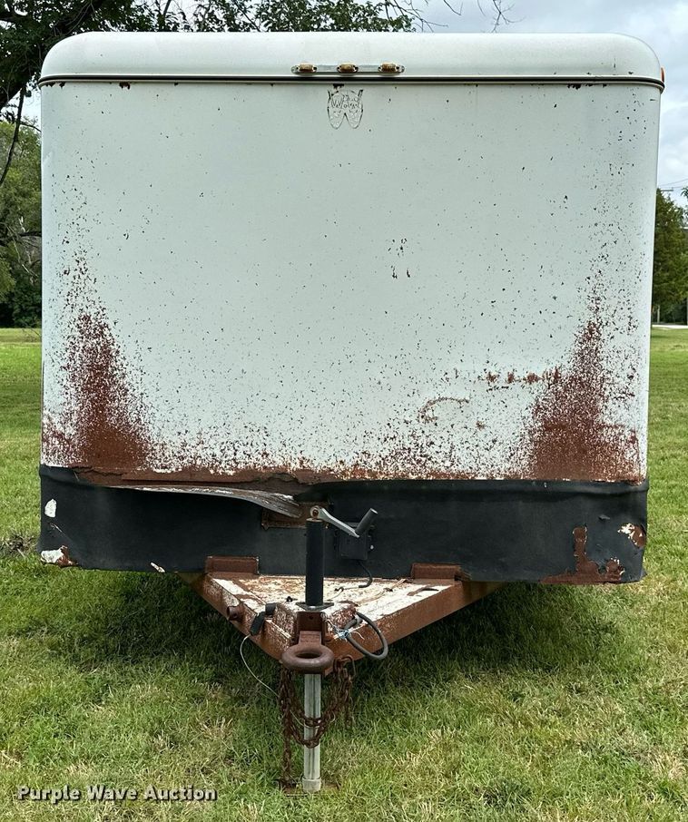 image for item MB9690 2001 W-W  enclosed cargo trailer