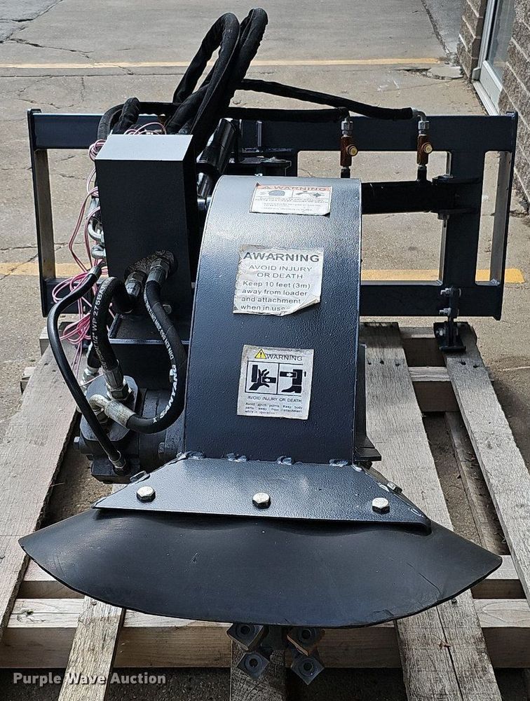 image for item MD9899 2022 Handy Attachments HSSG24X  skid steer stump grinder