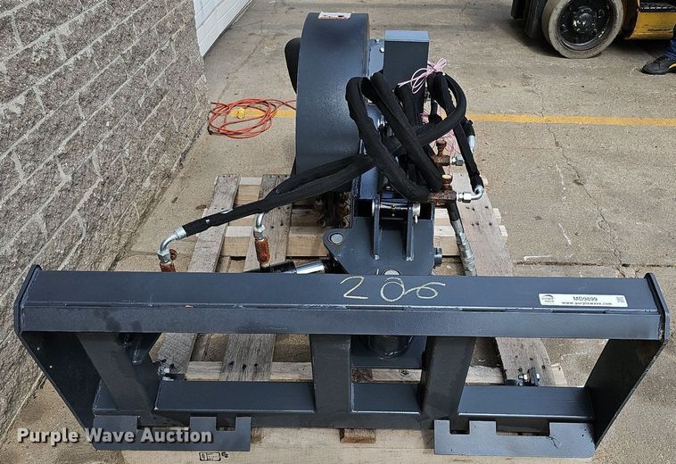 image for item MD9899 2022 Handy Attachments HSSG24X  skid steer stump grinder