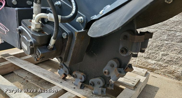 image for item MD9899 2022 Handy Attachments HSSG24X  skid steer stump grinder